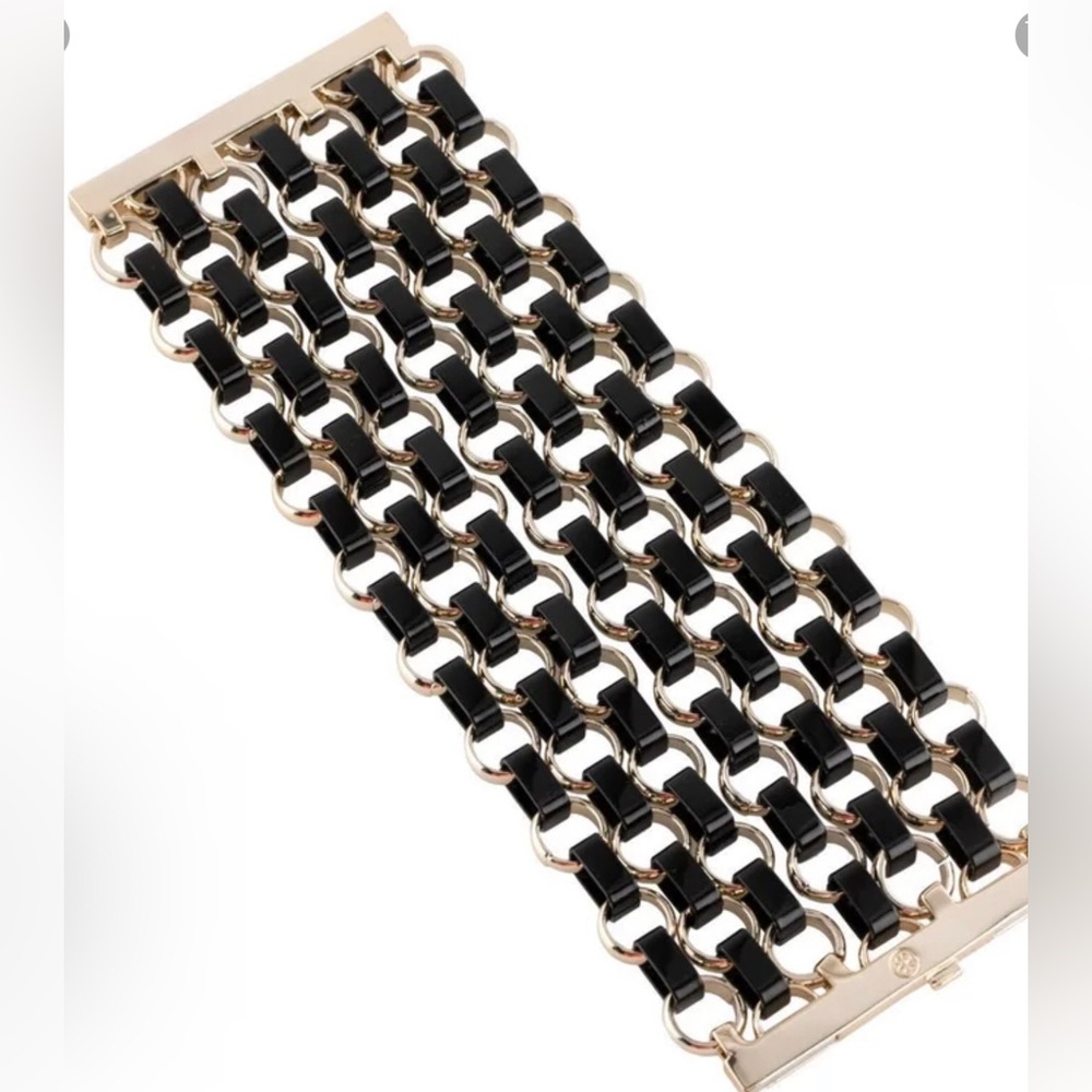 TORY BURCH Resin Aselma Link Bracelet